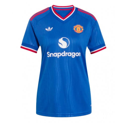 Stroje piłkarskie Manchester United Koszulka Wyjazdowej dla damskie 2026-27 Krótki Rękaw